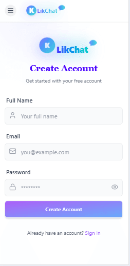 LikChat screenshot 1